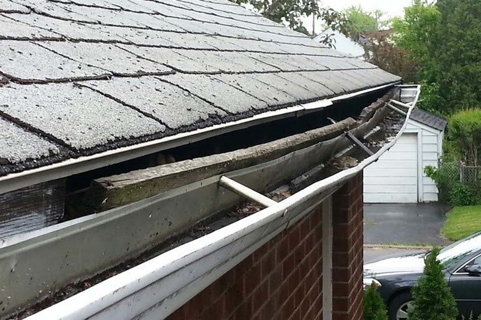 Penetrating damp - checking the roof - PCA